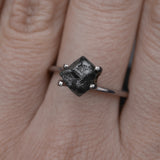 1.86ct Rough Black Diamond