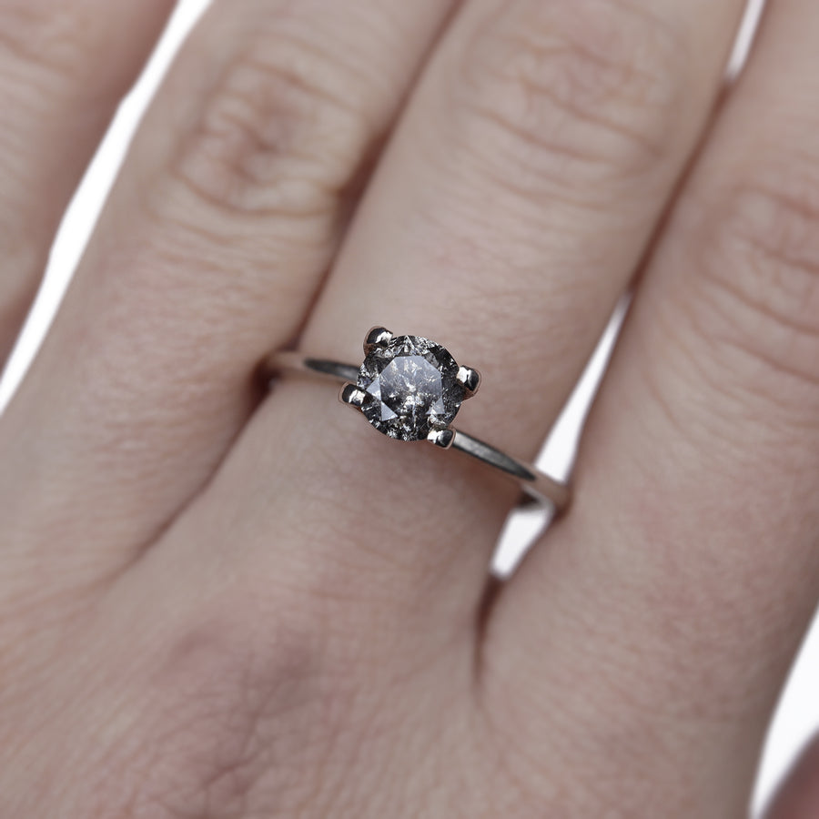 0.75ct Salt & Pepper Diamond